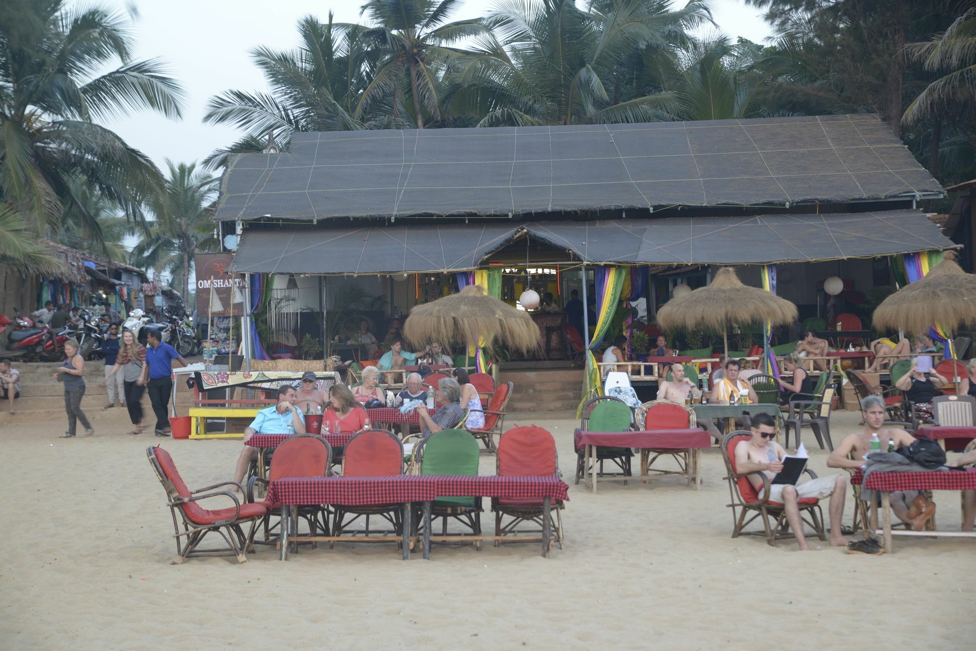 Om Shanti Patnem Patnem Beach Esterno foto